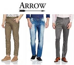 Arrow Men’s Jeans Flat 65% – 70% Off – Amazon
