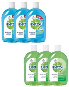 Dettol Disinfectant Hygiene (200 ml X 3) for Rs. 167 – Amazon