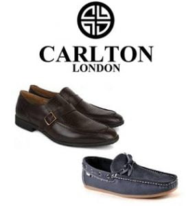Carlton London Men’s Shoes – Flat 50% – 70% off @ Amazon