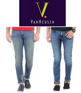 V Dot Jeans by Van Heusen – Flat 52% off starts Rs.804 + Extra 10% off @ Flipkart
