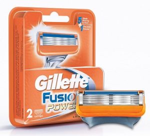 Gillette Fusion Power shaving Razor Blades – 2s Pack (Cartridge) worth Rs. 540 for Rs. 189 – Amazon