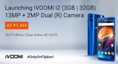 iVooMi i2 (32 GB, 3 GB RAM, 5.45″ HD Display, 4000 mAh) for Rs.7499 – Flipkart