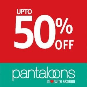 Pantaloon Clothing Up to 50% Off @ Amazon