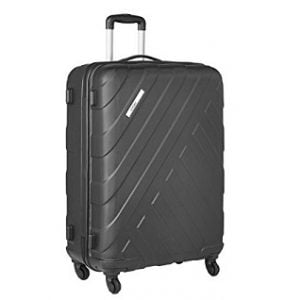 Safari Polycarbonate 53 cms Black Hardsided Carry On worth Rs.5999 for Rs.2099 – Amazon