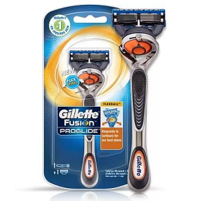 Gillette Fusion ProGlide Shaving Razor worth Rs.499 for Rs.268 – Flipkart (Limited Period Deal)