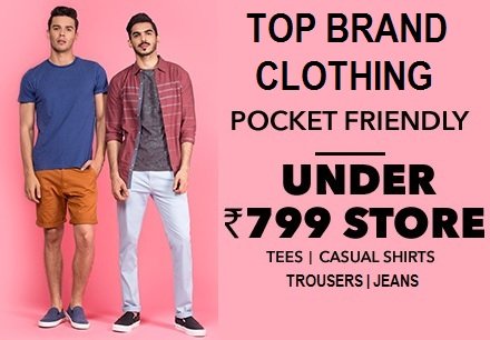Men's Casual Wear Under Rs 799