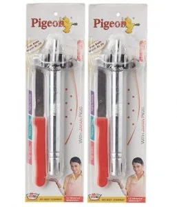Pigeon Gas Lighter with Free Knife (Set of 2) for Rs.129 – Flipkart
