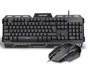 Tecknet X641 Phoenix Illuminated Gaming Keyboard/Mouse-US Combo Set for Rs.799 – Flipkart