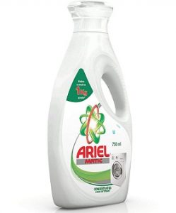 Ariel Matic Liquid Detergent 750ml worth Rs.260 for Rs.195 – Amazon