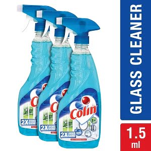 Colin Glass Cleaner Spray (500 ml x 3)