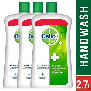 Dettol Original Liquid Soap Jar 900 ml (Pack of 3) for Rs.447 – Amazon