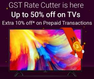 LED TV up to 50% Off + Extra 10% off with HDFC Credit Card @ Flipkart