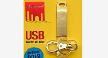 Strontium 32 GB Pen Drive (Gold) for Rs.484 @ Amazon
