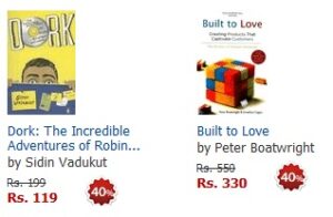 Get up to 60% Off on Books @ Amazon