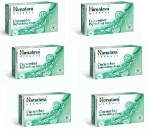 Himalaya Herbals Cucumber and Coconut Soap (125g x 6)
