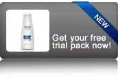 Get your Free Dove Shampoo Trial Pack here