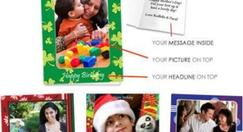 Free Personalised Greeting Card worth Rs.105 (Only shipping Rs.30)