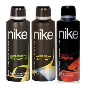 Set of 3 Nike Deo for Men