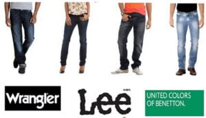 Levi’s, Lee, Pepe, UCB Jeans