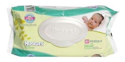 Huggies Natural Baby Wipes (80 Pieces) worth Rs.160 at Rs.80 @ Firstcry
