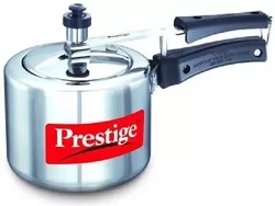 Induction Friendly Prestige Pressure Cooker (2 Ltr for Rs.1063, 3 Ltr for Rs.1259, 5 Ltr for Rs.1709)