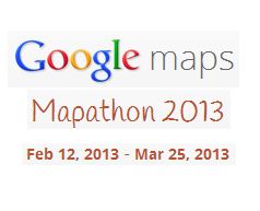 Google Mapathon 2013 – Win Android tablets, phones and more
