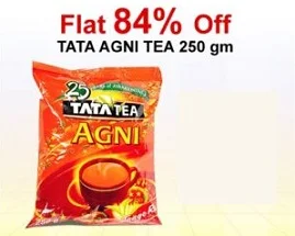 TATA AGNI TEA 250 gm for Rs.9