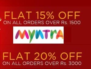 Myntra Women’s Day Offer: Flat 15% & 20% extra Discount on Already Discounted Fashion Brands upto 70%