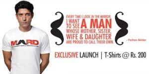 MARD (MEN AGAINST RAPE & DISCRIMINATION) T-Shirts for Rs.200 @ Myntra