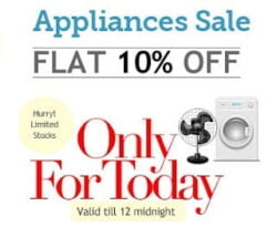 Amazon Sale on All Kind of Home Appliances