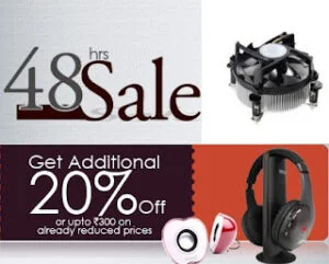 Shopclues 48 hrs Deal on Computer Accessories: Get Additional 20% Discount on Deal Price