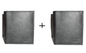 2 Pcs. Premium Men's Genuine Leather Wallet