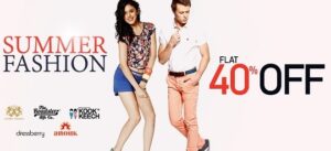 Great Discount Offer on Myntra Originals: Flat 40% OFF + Extra 20% OFF