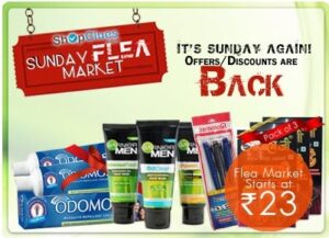 Shopclues Sunday Flea Market: Axe Deo Spray-150ml for Rs.73, Gellme Liquid Hand Wash for Rs.53 & Lot more