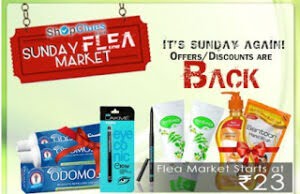 Shopclues Sunday Flea Market: Buy Reebok Deodorant Body Spray 75 ml for Rs.77 | Zuska Deo Spray 150ml  for Rs.87 | Lux Pack of 3 Brief for Rs.117 & More
