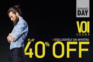Flat 40% OFF on VOI Jeans at Myntra