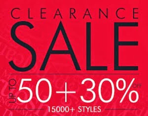 Clearance Sale: Up to 50% + Flat 30% Additional Off on Branded Fashion Style at Myntra