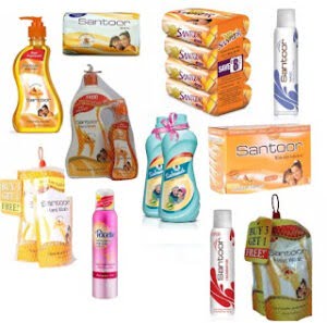 Santoor Soaps / Liquid Handwash / Deodorant / Safewash