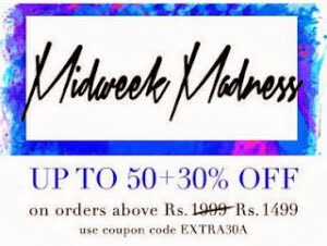 Myntra Midweek Madness: Up to 50% off