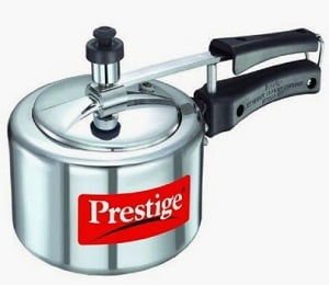 Prestige Aluminium Nakshatra Pressure Cooker 1.5 Ltr