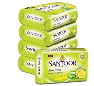 Santoor Soap (125Gm x 5)