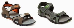 Flat 60% Off: FILA Men Sports Sandals worth Rs.1599 for Rs.697 Only (Hurry!! Only 2 Options available)