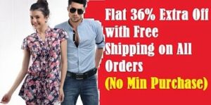 Myntra New Offer: Flat 36% Extra Off with Free Shipping on All Orders