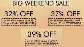 Myntra Big Weekend Sale:  Upto Extra 39% Extra Off On Clothings & Footwear (Valid till 1st June’14) Free Shipping for New Customers on All Orders