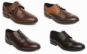 Mast & Harbour Men Leather Formal Shoes