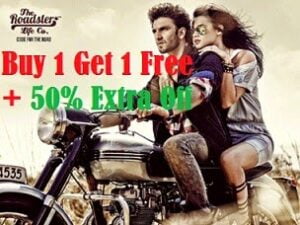 Roadster Clothing & Footwear - Buy 1 Get 1 Free + Extra 50% Off