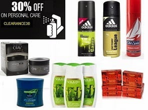 Flat 30% Discount on Personal Care Products