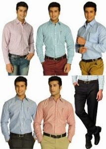 Smart Collection of 5 Formal Shirts 