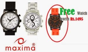 Maxima Watches up to 60% off @ Amazon
