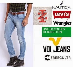 Mens Big Brand Jeans - Up to 50% Off